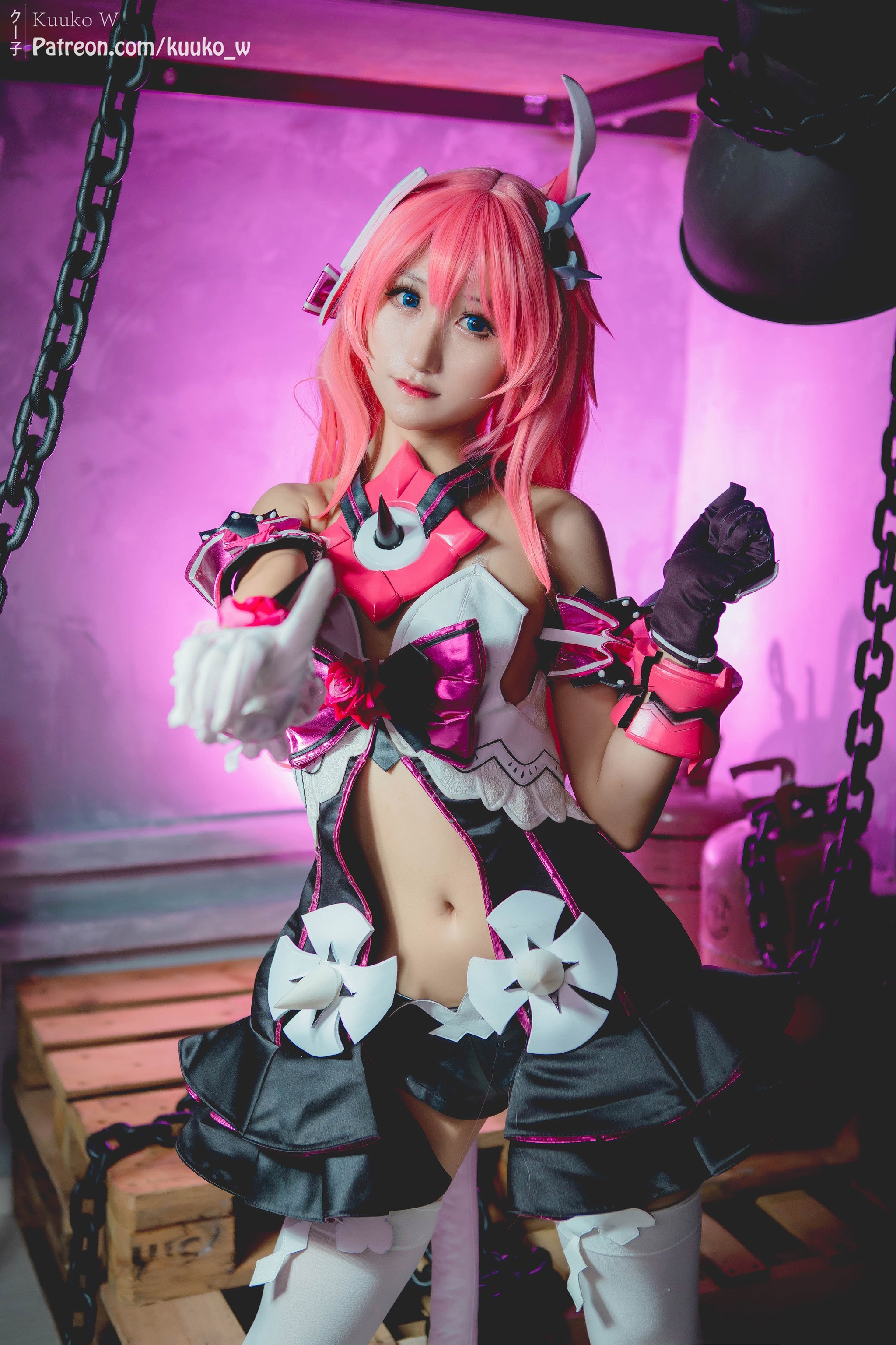 图片[1]-Kuuko W – NO.008 Rosalia-Honkai Impact[24P]-XikXak